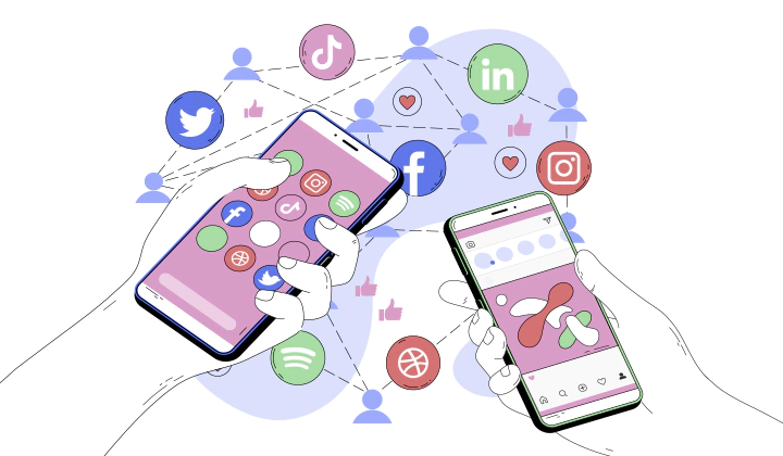 learn how each social media functions