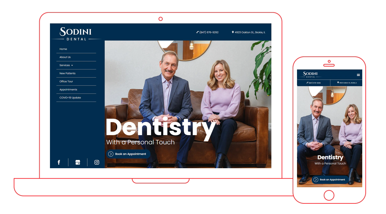 sodini-dental-website-design